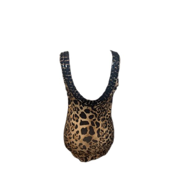 Cache Rhinestone Animal Print Tank Top Womens Designer - Picture 4 of 6
